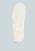 Endler Color Block Leather Sneakers