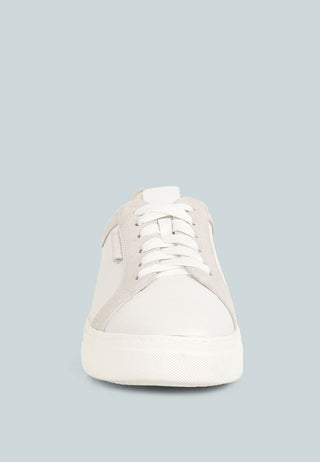 Endler Color Block Leather Sneakers