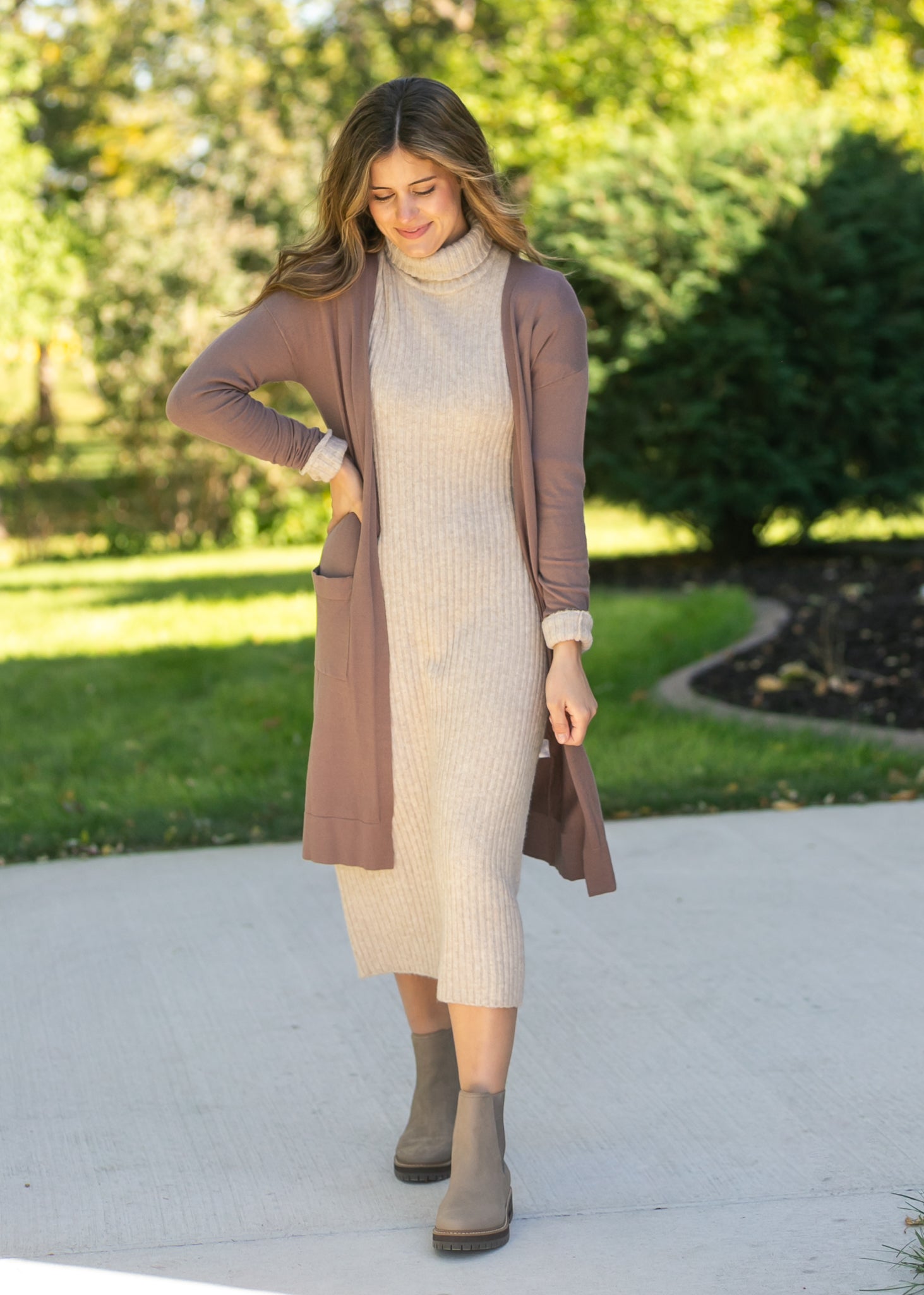 Essential Long + Soft Cardigan