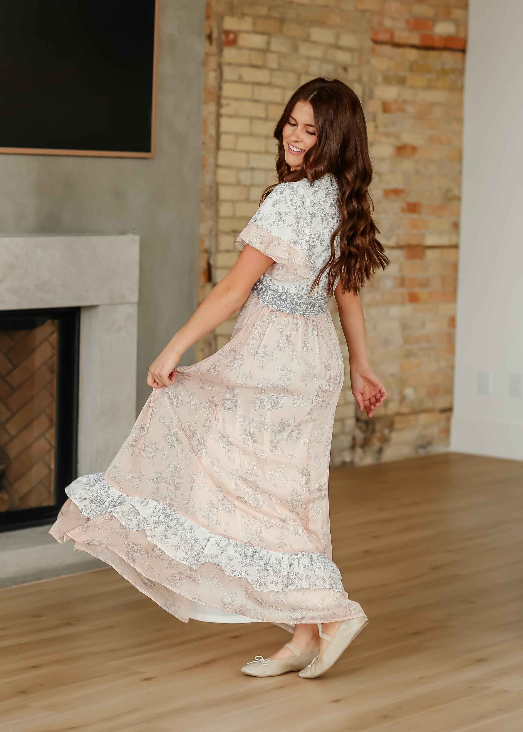 Estelle Floral Maxi Dress