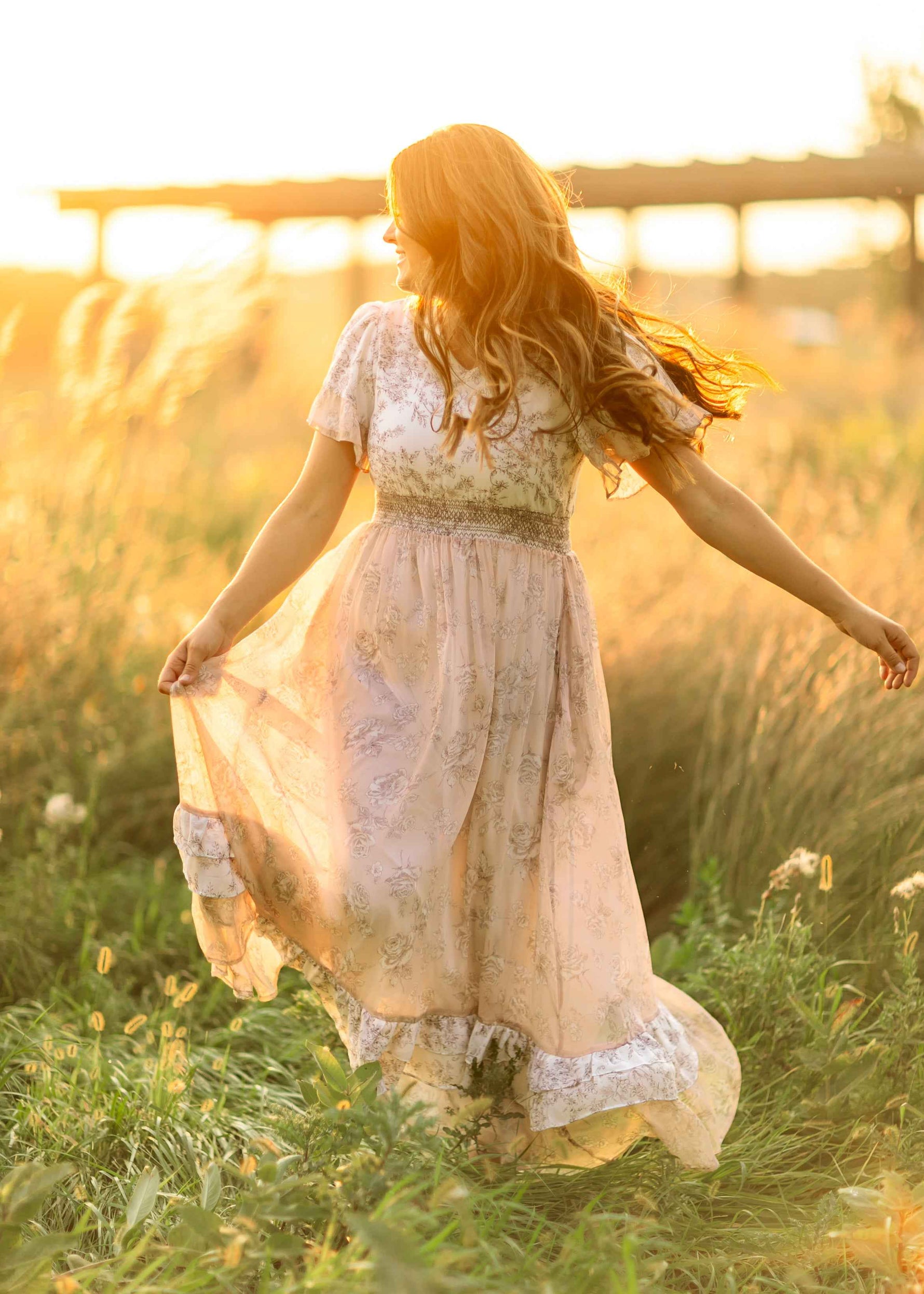 Estelle Floral Maxi Dress