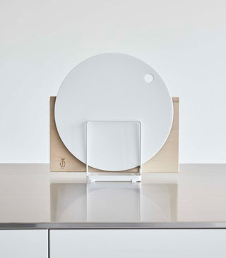 Round Cutting Board Stand - Steel - By Baano