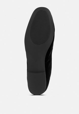 Evelio Horsebit Embellished Velvet Loafers