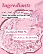 No Poreblem AHA BHA PHA Exfoliator Toner for Face - By Baano