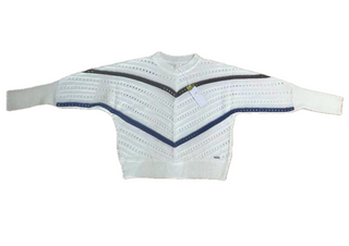 EYELET SWEATER