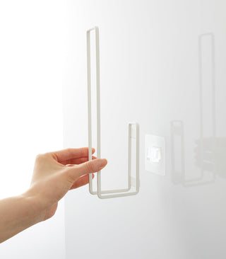 Traceless Adhesive Toilet Paper Holder - Steel - By Baano