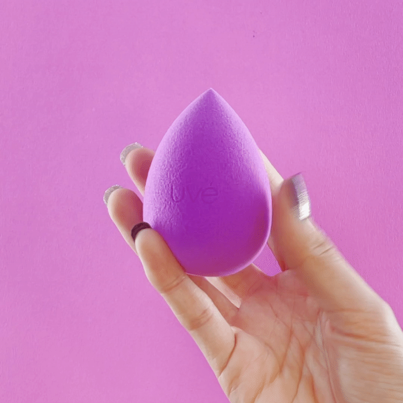 Violet Antimicrobial Makeup Sponge - By Baano