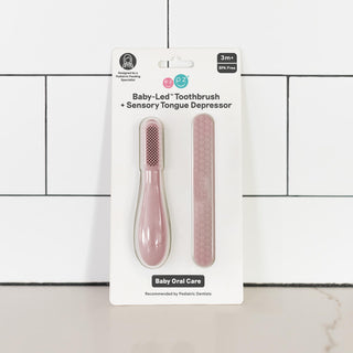 Baby-Led™ Toothbrush + Tongue Depressor
