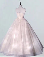 Strapless Tulle Ball Gown for Girls | Elegant Prom & Quinceanera Dress