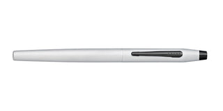 Classic Century® Brushed Chrome Fine Nib Fountain Pen - By Baano