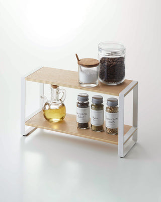 Two-Tier Riser - Steel + Wood - By Baano