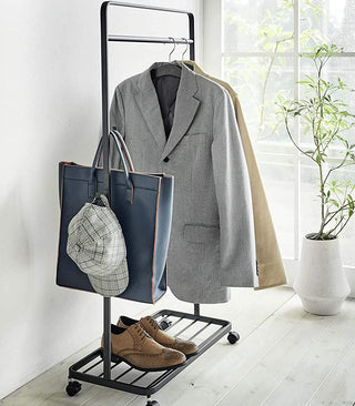 Kids' Rolling Coat Rack (45" H)  - Steel - By Baano