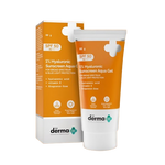 The Derma Co 1% Hyaluronic Sunscreen Aqua Gel with SPF 50