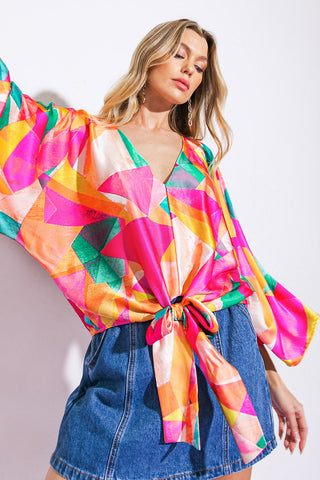 BE MINE FOREVER WOVEN TOP - By Baano