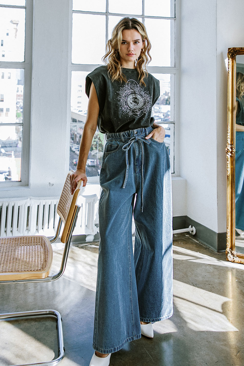 EVERYTHING COUNTS DENIM PANTS - By Baano