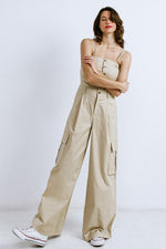 ROYAL AFFAIR WOVEN JUMPSUIT - By Baano