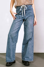 SHE'S A SWEET TALKER DENIM PANTS - By Baano
