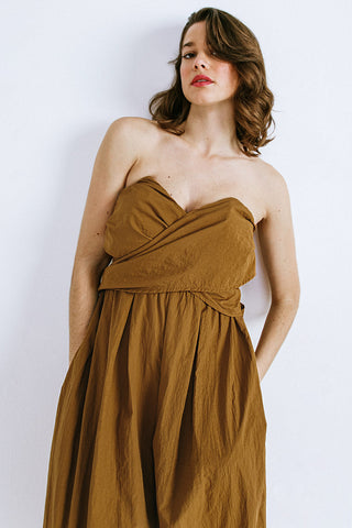 THINK ABOUT ME WOVEN JUMPSUIT - By Baano