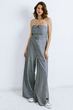 WISHFUL THINKING WOVEN JUMPSUIT - By Baano