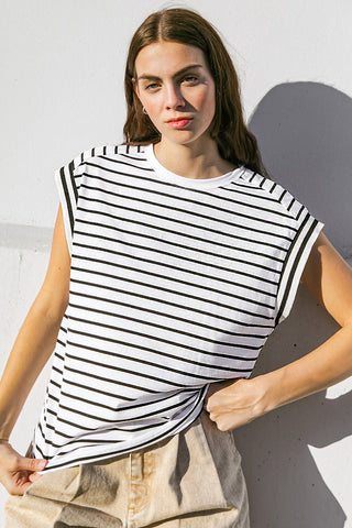 DRIFTWOOD DAYDREAMS KNIT TOP - By Baano