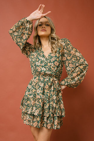 CARE TO DANCE WOVEN MINI DRESS - By Baano