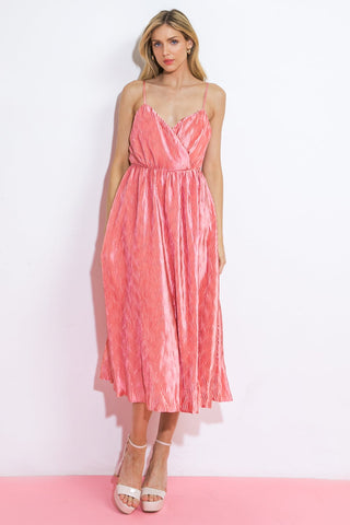 MAKING ROOM FOR YOU WOVEN MIDI DRESS - By Baano