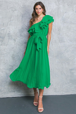 SUN-KISSED STYLE WOVEN MIDI DRESS - By Baano