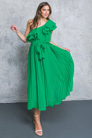 SUN-KISSED STYLE WOVEN MIDI DRESS - By Baano