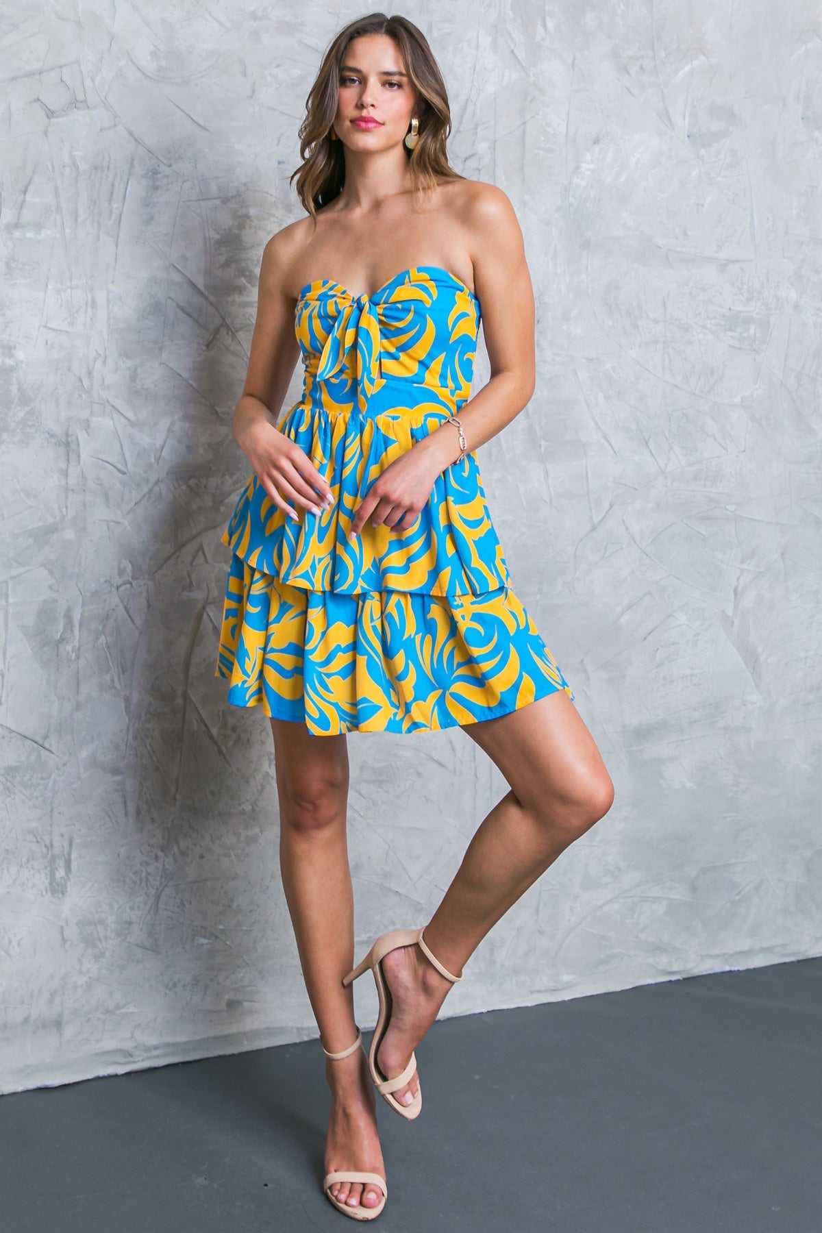 BACK TO THE START MINI DRESS - By Baano