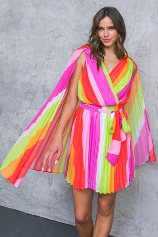DANCE THE NIGHT WOVEN MINI DRESS - By Baano