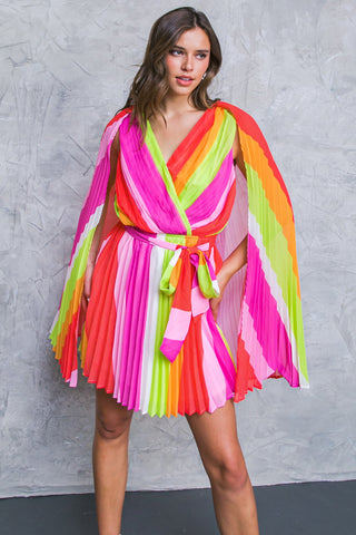 DANCE THE NIGHT WOVEN MINI DRESS - By Baano