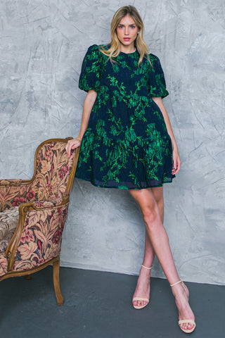 CALIFORNIA SUNRISE WOVEN MINI DRESS - By Baano