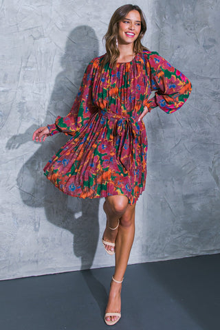 WASHED AWAY WOVEN MINI DRESS - By Baano
