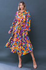 CHANGE IN THE AIR WOVEN MIDI DRESS - By Baano