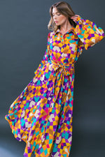 CHANGE IN THE AIR WOVEN MIDI DRESS - By Baano