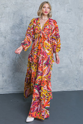 WONDERFUL SOUL WOVEN MAXI DRESS - By Baano