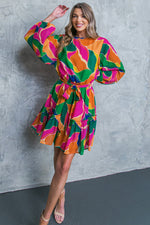 THANK ME LATER WOVEN MINI DRESS - By Baano