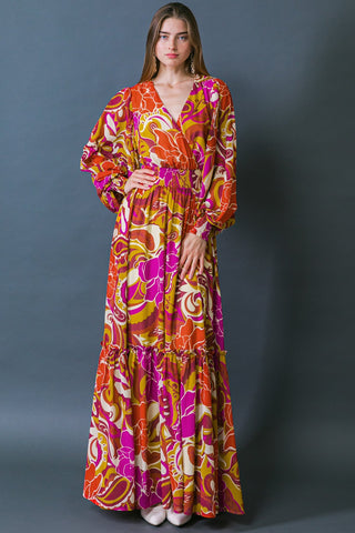 READY FOR THE SPOTLIGHT WOVEN MAXI DRESS - By Baano