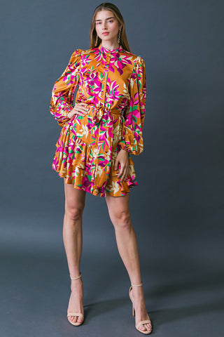 JUST BELIEVE IN ME WOVEN MINI DRESS - By Baano
