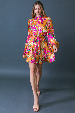JUST BELIEVE IN ME WOVEN MINI DRESS - By Baano