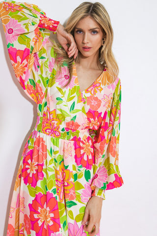 HEADING UPTOWN WOVEN MAXI DRESS - By Baano