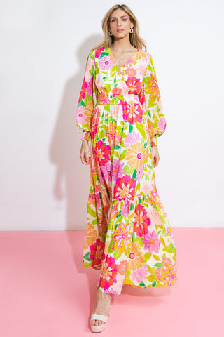 HEADING UPTOWN WOVEN MAXI DRESS - By Baano