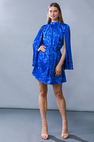 MESMERIZING ELEGANCE WOVEN MINI DRESS - By Baano