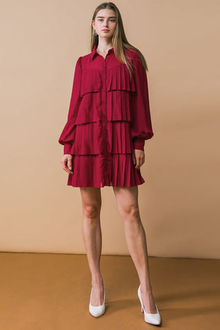 AN ABSOLUTE TREASURE WOVEN MINI DRESS - By Baano