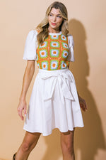 IN MY FEELINGS WOVEN MINI DRESS - By Baano