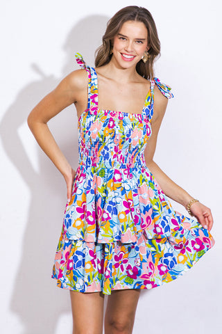 WITHOUT FAIL WOVEN MINI DRESS - By Baano
