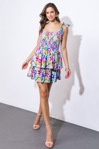 WITHOUT FAIL WOVEN MINI DRESS - By Baano