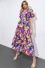 LOVE IN YOUR LIFE POPLIN MIDI DRESS - By Baano