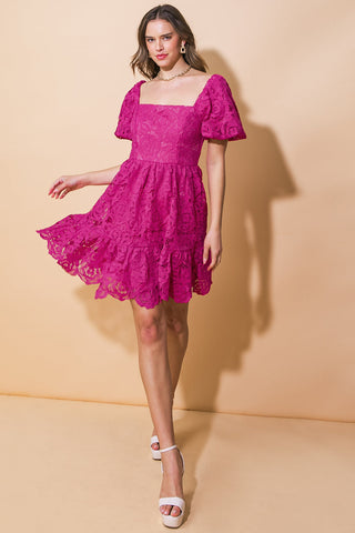 NEVER BE THE SAME WOVEN MINI DRESS - By Baano