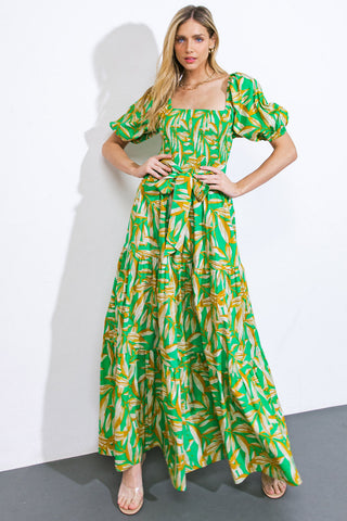 NEVER ENDING DAYS WOVEN MAXI DRESS - By Baano